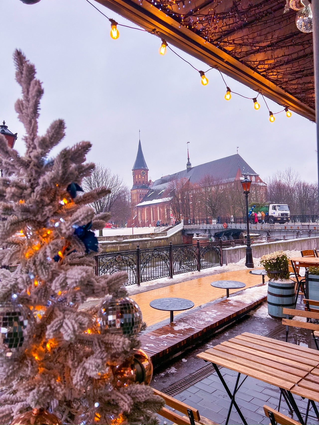 Рождественский Калининград с Валерой 🚌